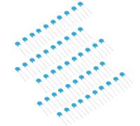Generic High Reliability 1000V Ceramic Capacitors Kit 50pcs 0.1uF 100nF Blue Disc Capacitor for Electronics Enthusiasts