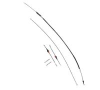 Generic High Reliability 4Pcs Handbrake Cable Set Fit for Corsa C 1.0 1.2 .3 CDTi Quality Iron and Rubber