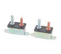 Generic High Sensitivity Auto Reset Circuit Breaker for 12V 24V Vehicles Easy Installation for ATVs Yachts 2 Units (20A)