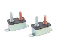 Generic High Sensitivity Auto Reset Circuit Breaker for 12V 24V Vehicles Easy Installation for ATVs Yachts 2 Units (30A)