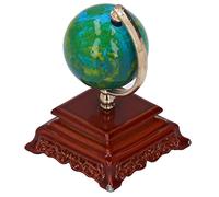 Generic High Simulation 1:12 Dollhouse Miniature Globe, Sturdy Alloy Material, Lovely Appearance for Developing Visual Senses, Perfect for Role Playing