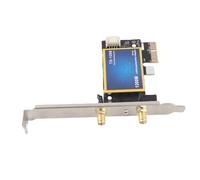 Generic High Speed 1200Mbps PCIE WiFi Network Card Adapter with Bluetooth 4.0, Stable Performance for Games and Music, 2.4Ghz 5Ghz Dual Band, Includes Screw, 1 Adapter