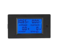 Generic High- Voltage Current Meter with Backlight and Memory Function for Energy Monitoring and Analysis (100A shunt)
