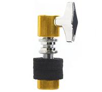 Generic HiHat Clutch Jazz Drum Aluminum Alloy Holder Easy Release for Drummer Performance Aluminum Alloy Drum Accessories (Yellow Color)