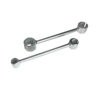 Generic Hinges Adjusting Wrench Door Hinge Repair Spanner Adjustable Wrench Tool Steel Portable Hand Tool for Round Bolt Standard Gauge Repair Suitable Fo, S and L