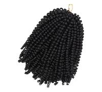 Generic Hip-Hop Braid Wig Dreadlocks Wig 7.07X3.54X2.36Inch Chemical Fiber Low-Temperature Flame-Retardant Yarn Change Hairstyle Looks like Real Hair for Festivals and Special Occasions