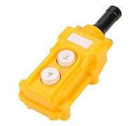 Generic Hoist Push Button Switch Ergonomic Pendant Controller for Crane Operations Heavy-Duty ABS Material