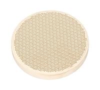 Generic Honeycomb Solder Board, Round Shape Ceramics Heat Insulation Board, Small Holes Soldering with Quick Heat Dissipation, Ideal for Welder Copper Silver Gold