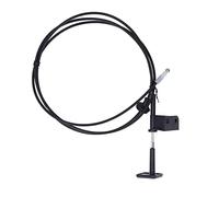 Generic Hood Release Cable Replacement Durable Bonnet Pull Handle for 2006-2011 Metal Quality Black 1 Unit