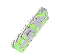 Generic Horizontal Vertical Small Level Crystal Clear Bubbles Pocket Mini Picture Hanging Tool for Machinist Construction Household Acrylic Size 4.02 X 0.98 X 0.59in