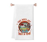Generic Horror Fans Gift Kitchen Towel The Boys Are Back In Town Scary Gift (Back In Town Towel EU)