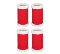 Generic Horse Santa Leg Wraps - Red, 13.77*7.87in, Christmas Horse Wraps, Leggings, Equestrian Boots, Club, Clothing Courses