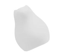 Generic Hot Water Bottle Silicone Hot Water Hand Warmer for Girls for Office (White)