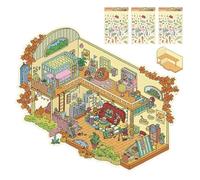 Generic House Stickers, Make Your Own, Fun DIYs, Cartoon Miniature, Cute Korean, Adult Kids, All Ages