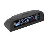 Generic HUD Display ABS PC OBD2 LCD Color Screen Head Up Display for Car 10V to 30V Real Time Speed Voltage Engine Data for Drivers on Daily Commute Road Trips