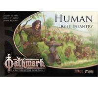 Generic Human Light Infantry, 28mm, 30 Miniatures, Ages 168+