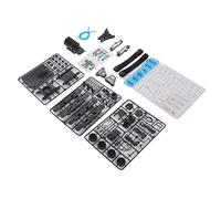 Generic Hydraulic DIY Assembled Crawler Engineering Vehicle Toy for Kids, for Learning and Parent-child Bonding, Plastic Material, Over 8 Years Old (Excavator)