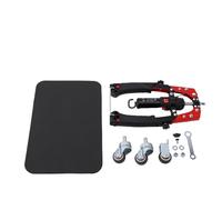 Generic Hydraulic Twisted Arm Exerciser Resistance Adjustable Arm Strength Trainer for Home Workouts Durable Material (With Wheels)