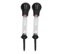 Generic Hydrometer Meter 2Pcs Set Accurate and Easy to Read for Car Battery Density Assessment Material