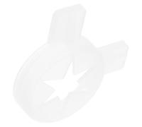 Generic Ice Cream Machine Nozzle Cap White Plastic Universal Ice Cream Maker Part Soft Serve Moulding Lid Replacement Accessory for DIY