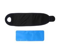 Generic Ice Pack Stays Pliable When Frozen 2pcs Wrist with Straps for Hot and Cold Therapy, Reusable Gel Pack Made of Composite Nylon and Gel for Sports Injuries and First-aid Kit Use