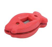 Generic Ice Skates Blade Sharpener Portable Adjustable Tool for Ice Hockey and Figure Skating Made of Durable Plastic Red 1 Piece (Red)