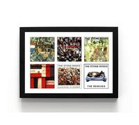 Generic Iconic Stone Roses - Album Covers A5 Framed Art Print