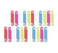 Generic Identification Tags for USB 50 Pieces TPR Long Lifespan Cable Labels for Data and Wire Management at Home