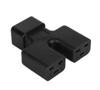 Generic IEC320 C20 Dual IEC320 C19 Power Socket Adapter, 1 to 2 Y Splitter Converter for Printer and Electric Car,