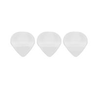 Generic Illuminated Guitar Picks 3PCS, High Sensitivity Light Up Plectrum for Practice and Performance, ABS, Compact and Portable (White 6000K-6500K)
