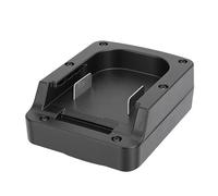 Generic Impact Driver Battery Adapter ABS PC Lightweight Portable Easy to Use Fit for Battery Black for Cordless Power Tools