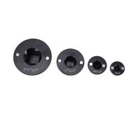 Generic Impact Socket Adapter Set Low Profile Conversion Kit 4Pcs for Maintenance and Assembly of Mechanical Components Haschrome