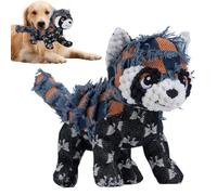 Generic Indestructible Bear Dog Toy, 9.84" Unbreakable Bear for Aggressive Chewers, Squeaky Plush Dog Toy, Durable Heavy-Duty Pet Toy for Large Breeds
