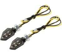 Generic Indicator Light Motorcycle 2pcs Universal Motorcycle Led Indicators Light Amber Blinker Motorbike For Super Bright Lamp