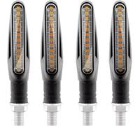 Generic Indicator Light Motorcycle 2pcs4pcs Motorcycle Led Light Universal Drl Amber Flowing Blinker Indicator Motorcycle Flashing Light Tail Lamp