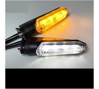 Generic Indicator Light Motorcycle For CB500X 2019-2022 Motorcycle Turn 12v Amber Flowing Water Turn Daytime Running Light(1pair C)