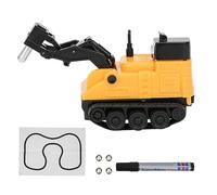 Generic Inductive Line Following Robot Car Induction Pen for Children Play Eco-Friendly Plastic Toy (777-002 Engineering Vehicle)