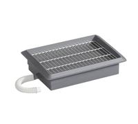 Generic Industrial Basin Pet Waste Tray With Direct Sewer Drain Removable Mesh Grate And Stainless Steel Frame effortless odor reduction suitable for indoor use balconies 44.5x30.5x10cm