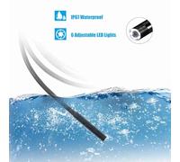 Generic Industrial Endoscope 3 in 1 Borescope IP67 with 6Pcs Adjustable LEDs Lights Inspection Camera USB Endoscope for Sewer Pipeline Inspection (7mm & 3.5m)