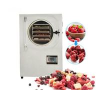 Generic Industrial Food Dehydrator, White and Blue, Metal, Laboratory Vacuum Freeze Dryer, Rectangular, 45x50x75cm, Model Lw3000, 3000W