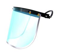 Generic Industrial Safety Face Guard with Aluminum Frame Visor Splash Shield for Welding and Construction Helmets Easy to Fit