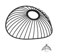 Generic Industrial Vintage Metal Lampshade, Small Iron Pendant Light Cover with 3CM Center Hole, Replacement Ceiling Chandelier and Wall Lamp Shade for Home and Office Lighting