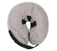 Generic Inflatable Dog Cone Neck, Warm Inflatable Neck Neck Multifunctional PVC for the Inside of the Skin with Itching (Grey)