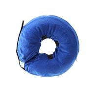 Generic Inflatable Dog Cone Neck, Warm Inflatable Neck Neck Multifunctional PVC for the Inside of the Skin with Itching (Blue)