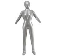 Generic Inflatable Full Body Mannequin For Clothing Exhibition, Pvc Blow-Up Model With Aerodynamic Shape, Great For Fashion Retail, Photo Shoots, And Style Showcases, Measures 65 In / 165 Cm In Height