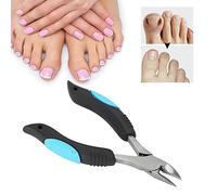 Generic Ingrown Toe Nail Clippers Fingernail Toenail Cuticle Scissors for Correcting Ingrown Nails and Relieving Pain, Non-slip Handle for Comfortable Grip, Mechanical Double Springs for Durable
