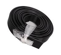 Generic Ink Tube Premium HTPE Resin 6 Line Printer Flexible Ink Tubing for Photo Inkjet UV Printers for All Kinds of Photo Printers (Black)