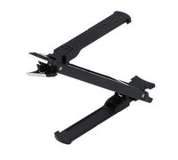 Generic Innovative Double Ended Nail Clipper Durable Stainless Steel Design for On-the-Go Nail Trimming 2pcs (Black)