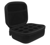 Generic Insulin Storage Pouch 12-Slot Eva Travel Case for 10ml Medication Vials with Secure Protection and Multigrid Sections, Sturdy Nylon Insulin Cooler Bag for Diabetes Supplies at Home