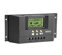 Generic Intelligent Solar Charge Controller Regulator 30A with LCD for Efficient 12V/24V Charging - Perfect for Home Use